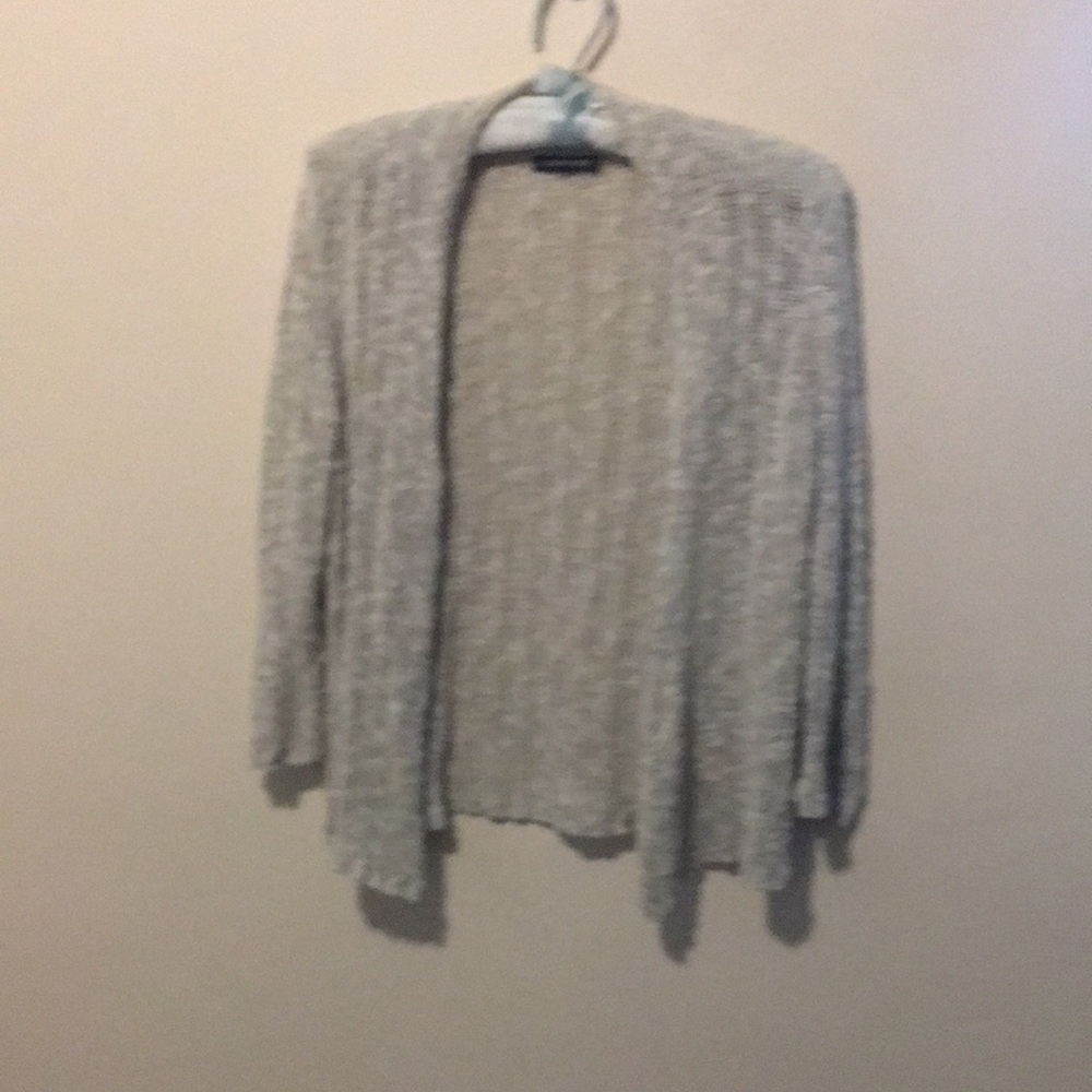 Eileen Fisher Gray Cardigan Size SP